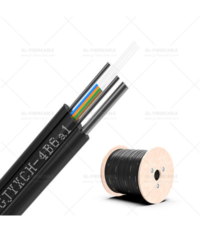 1-12 Core GJYXCH Outdoor FTTH Drop Cable With LSZH Jacket