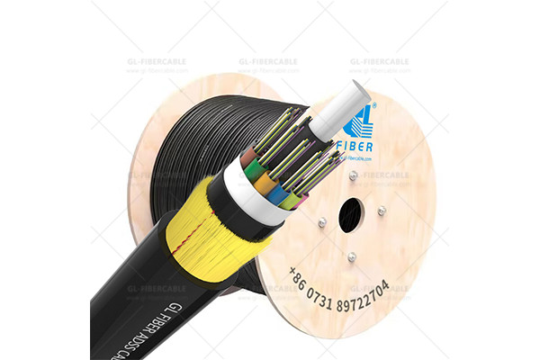 Long Span ADSS Double Jacket Fiber Cable Up To 1500m Span